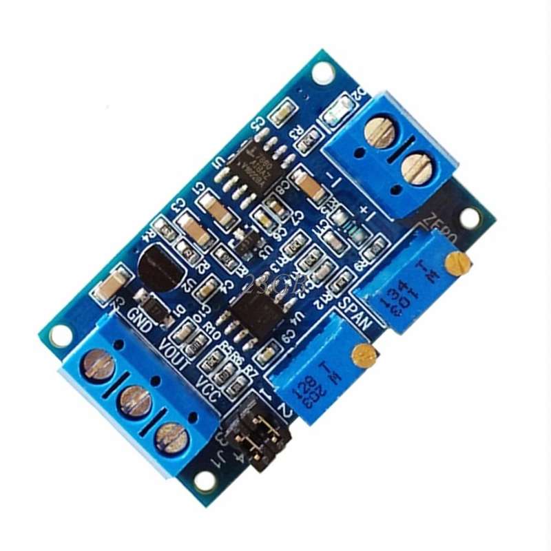 Current to Voltage Module 0 / 4-20mA to 0-3.3V5V10V Voltage Transmitter Signal Conversion Conditi...