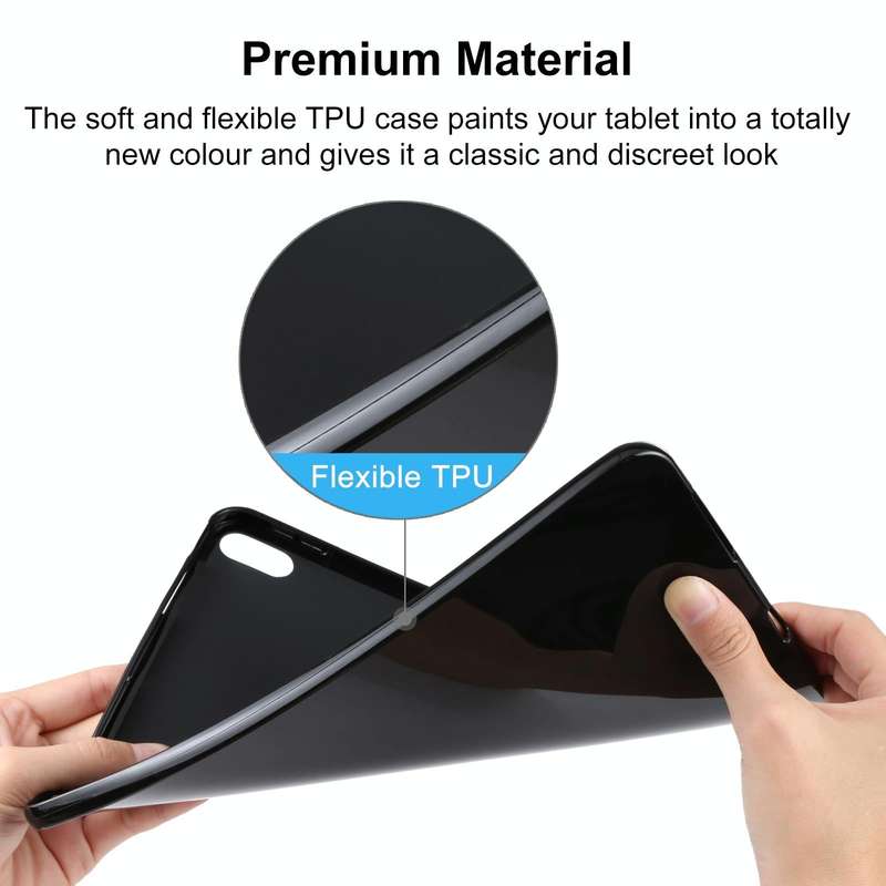 For Huawei MediaPad T5 / M5 Lite 8 TPU Tablet Case(Black)