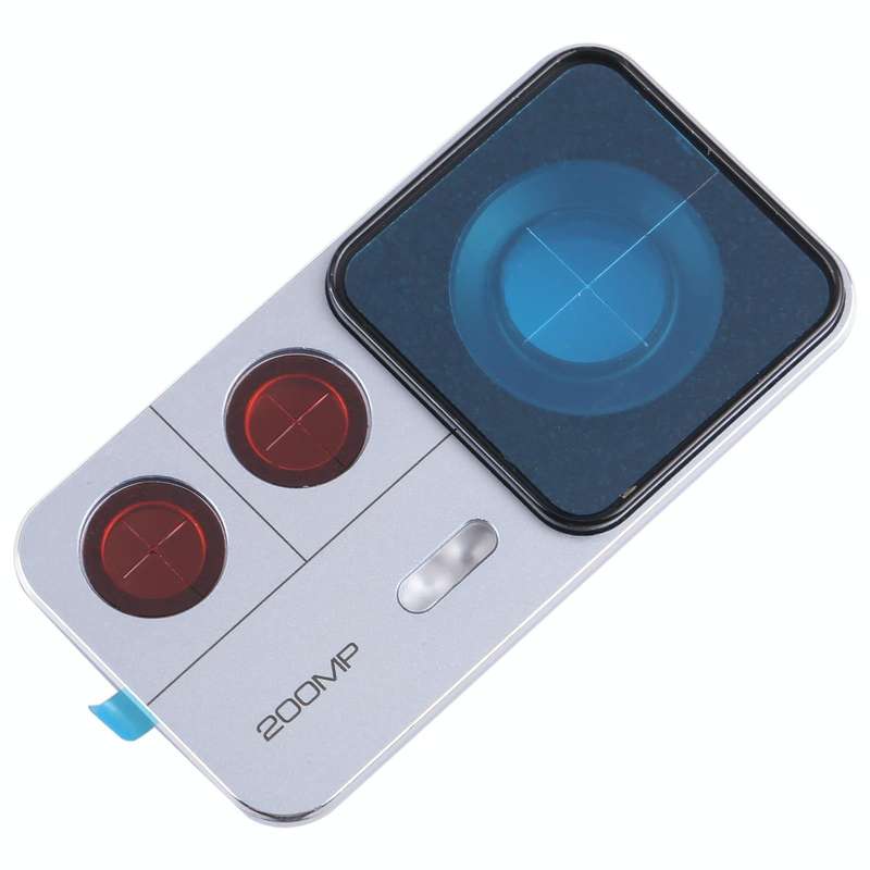 Original Back Camera Lens Frame for Xiaomi 12T Pro (Silver)