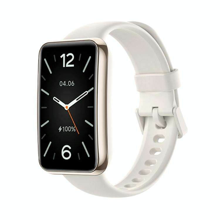For Xiaomi Mi Band 7 Pro Solid Color TPU Watch Band(White)
