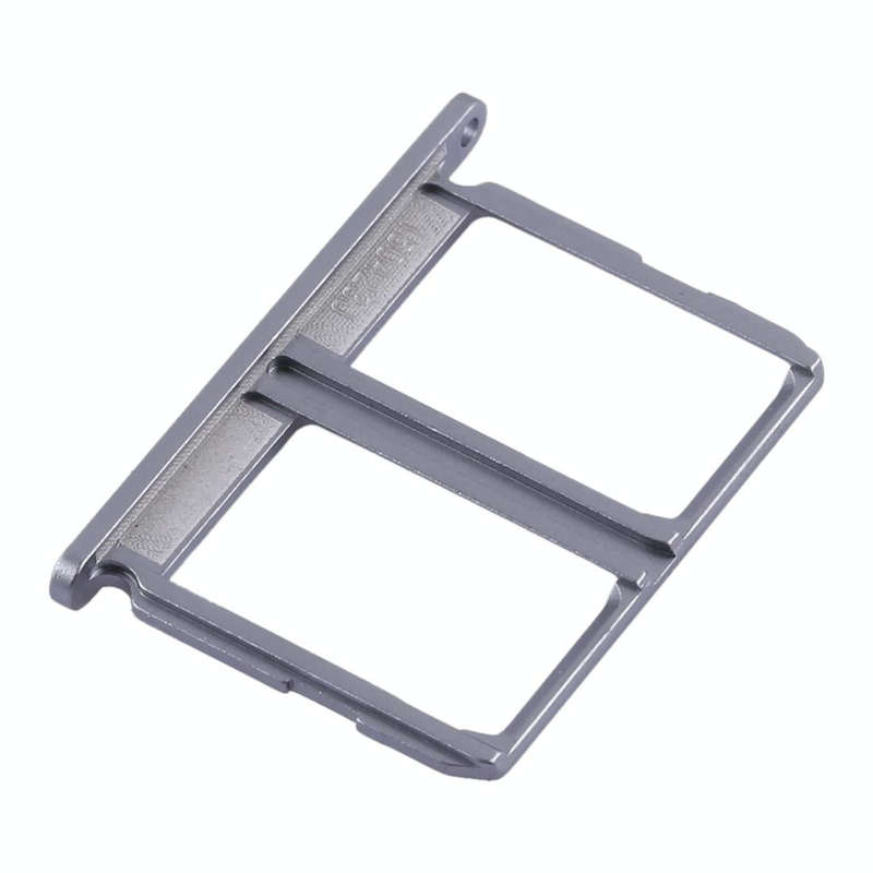 For Galaxy S6 2 SIM Card Tray (Grey)