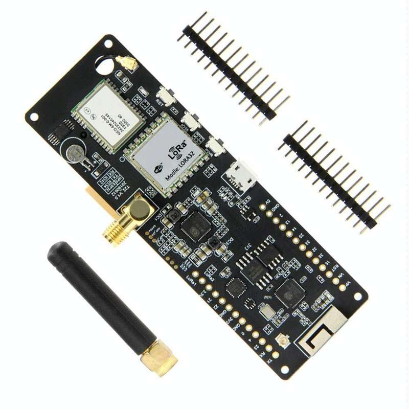 TTGO T-Beamv1.0 ESP32 Chipset Bluetooth WiFi Module 433MHz LoRa NEO-6M GPS Module with SMA Antenn...