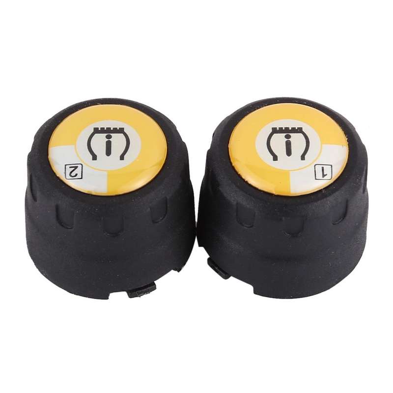 Motorcycle Bluetooth Tire Pressure Monitoring System TPMS Mobile Phone APP Detection 2 External S...