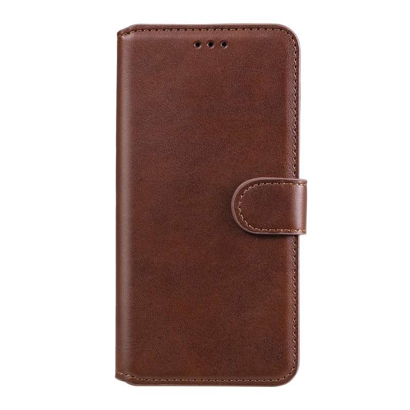 For OPPO Reno7 Z 5G / A96 5G Classic Calf Texture Flip Leather Case(Brown)