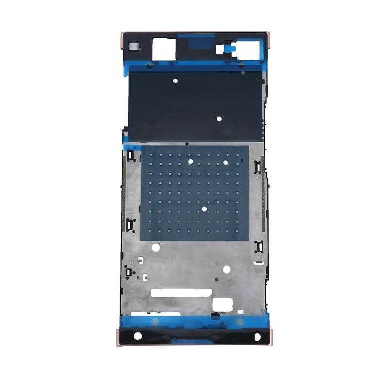 Front Housing LCD Frame Bezel Plate for Sony Xperia XA1 Ultra (Rose Gold)