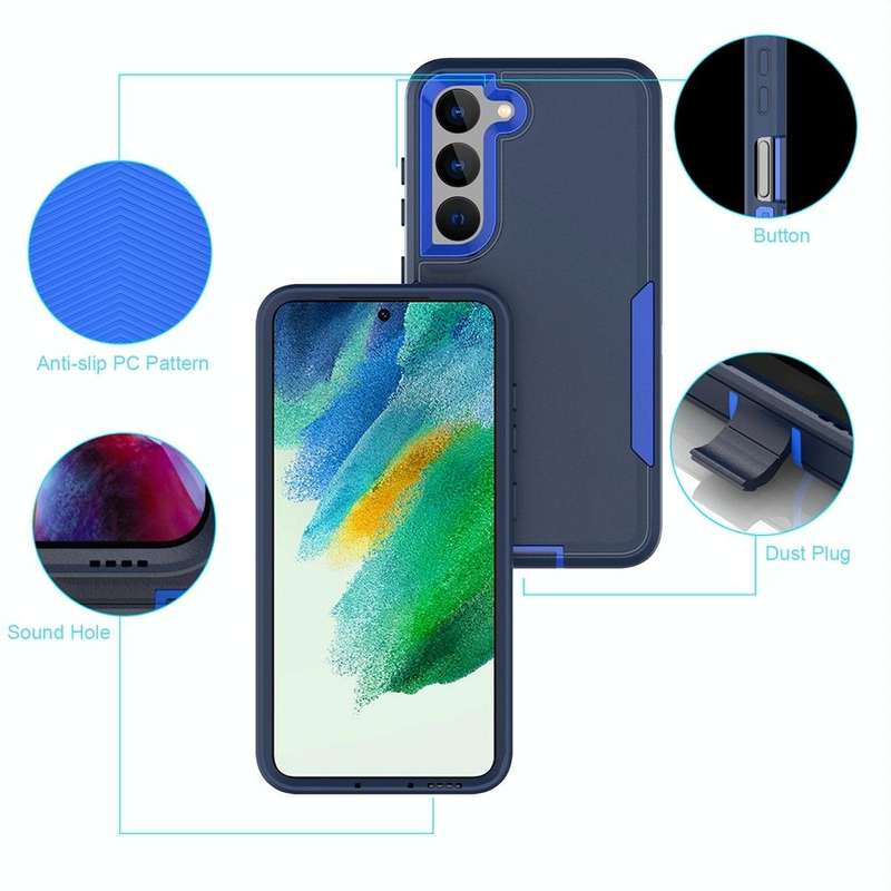 For Samsung Galaxy A54 5G 2 in 1 Magnetic PC + TPU Phone Case(Black)