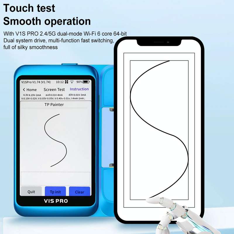 JCID MV01 Screen Testing Module for iPhone X-12