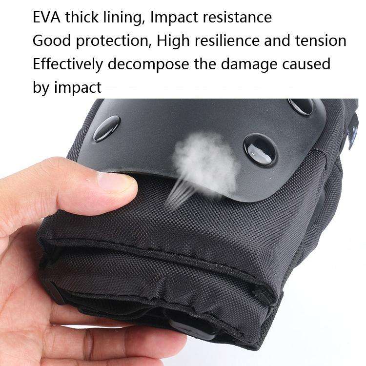 WEISOK 6 in 1 Roller Skating Protective Gear Skating Skate Skateboard Anti-Fall Knee Pads Set, Sp...