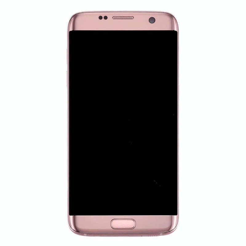 Original LCD Screen and Digitizer Full Assembly with Frame & Charging Port Board & Volume Button ...