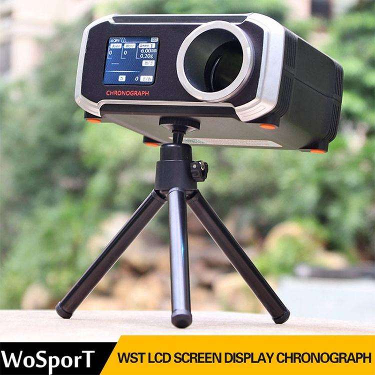 WoSporT LCD Screen Display Chronograph Speed Tester, APP Bluetooth Synchronization Eight Language...