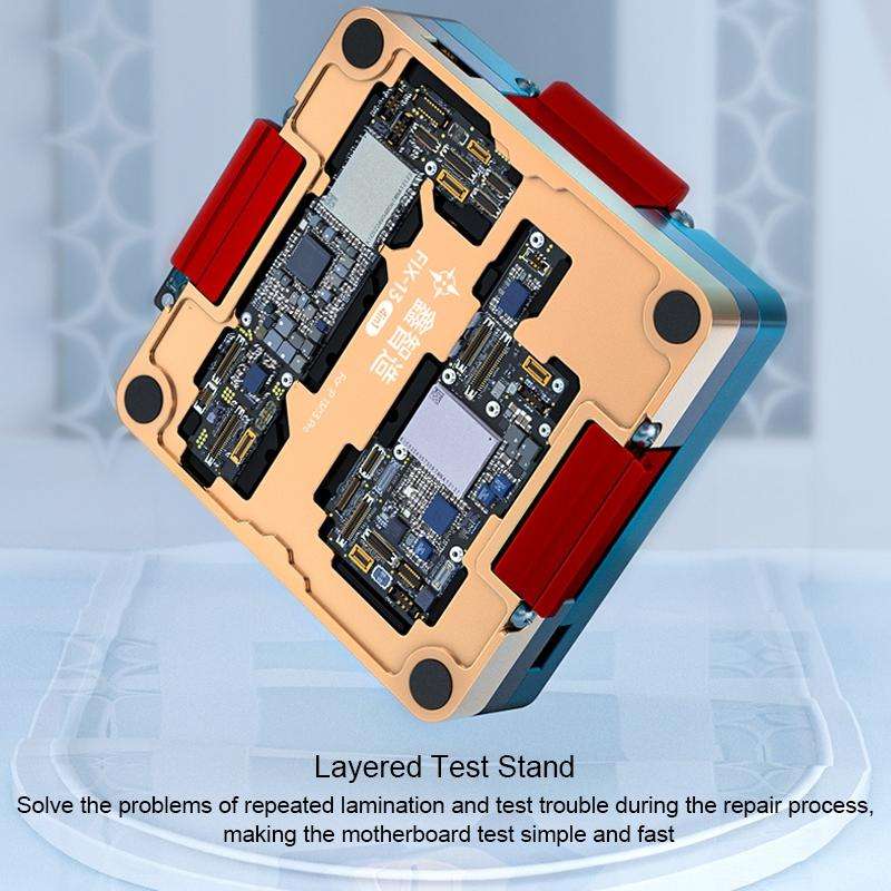 FIX-13 Layered Test Frame Motherboard Test Stand Fixture For iPhone 13 / 13 mini / 13 Pro / 13 Pr...