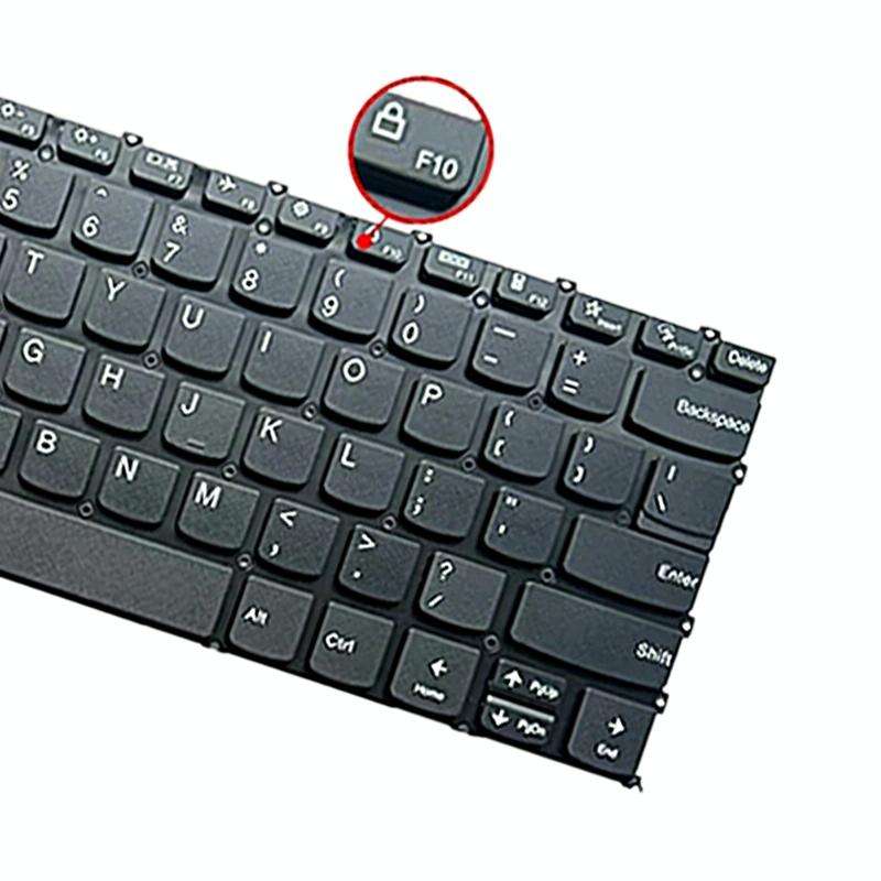 For Lenovo IdeaPad 5 / Yoga Slim 7 Pro  US Version Laptop Backlight Keyboard, F10 Key with Lock I...