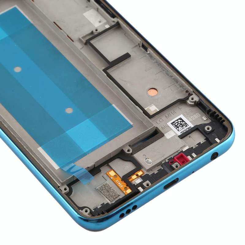 Front Housing LCD Frame Bezel Plate for LG K50 / K12 MAX / LMX520BMW / LMX520EMW(Single SIM Versi...