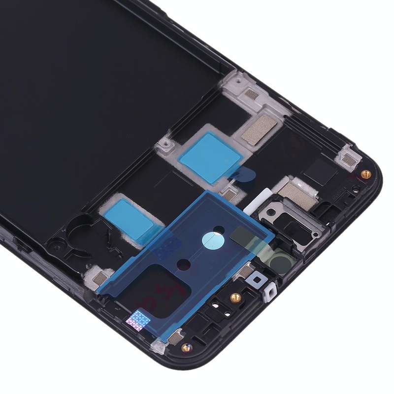 For Galaxy A20 SM-A205F/DS, A205FN, A205GN/DS, A205YN, A205G/DS Front Housing LCD Frame Bezel Pla...