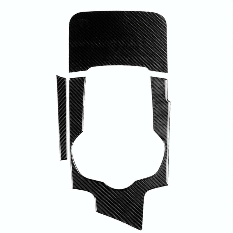 3 in 1 Car Carbon Fiber Gear Frame Panel Decorative Sticker for Alfa Romeo Giulia 2017-2019, Righ...
