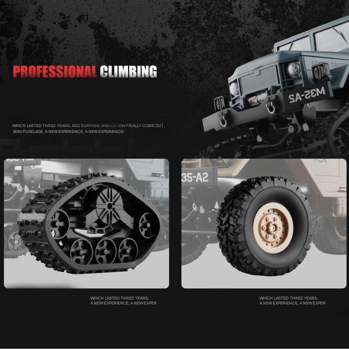 HD001B Four Wheel Drive Off-Road Climbing Load WIFI Control Real Walking Time Transmission Truck ...