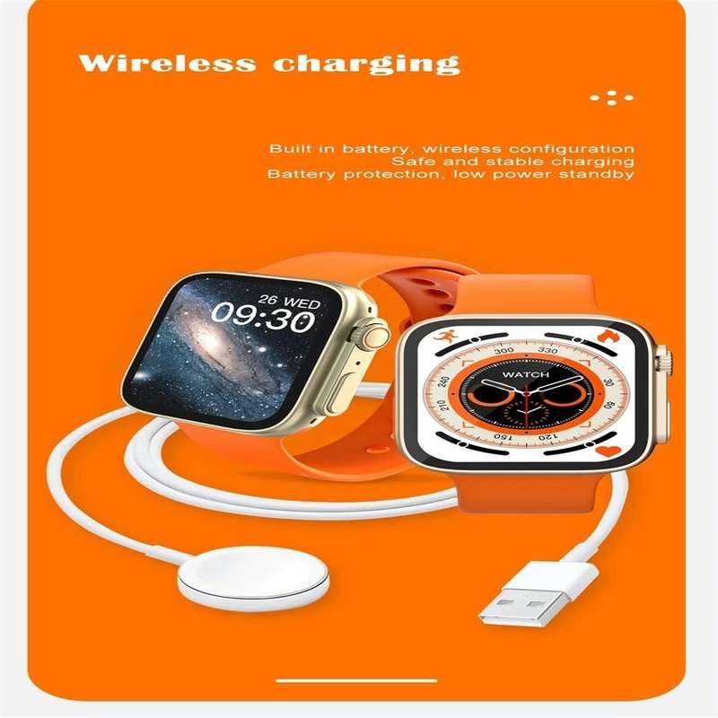 S8 Ultra 1.81 inch Color Screen Smart Watch,Support Heart Rate Monitoring/Blood Pressure Monitori...