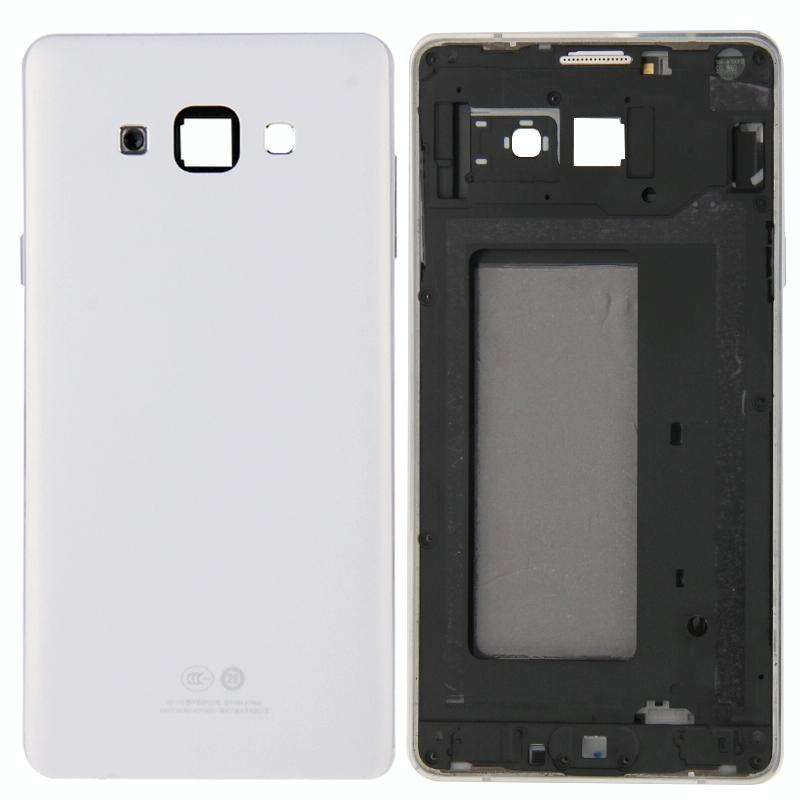 For Galaxy A7 / A700 Full Housing Cover (Front Housing LCD Frame Bezel Plate + Rear Housing ) (Wh...