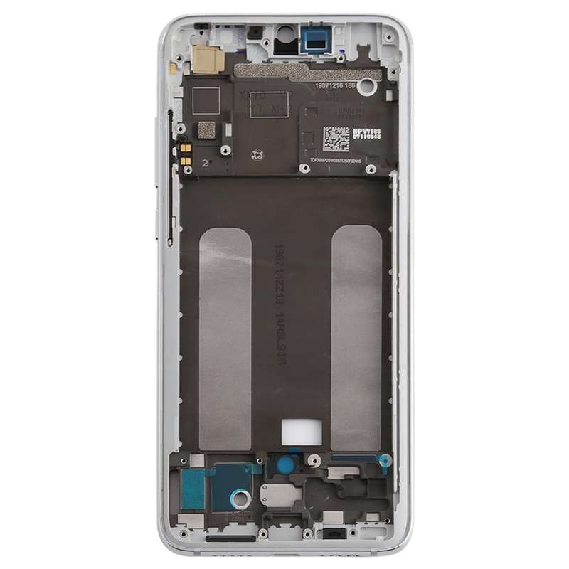 Front Housing LCD Frame Bezel Plate for Xiaomi Mi CC9 / 9 Lite(Silver)