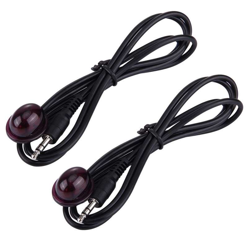1m Infrared IR TV HDMI Remote Control Receiver & Emitter Extender Cable 3.5mm Wire Adapter (for S...