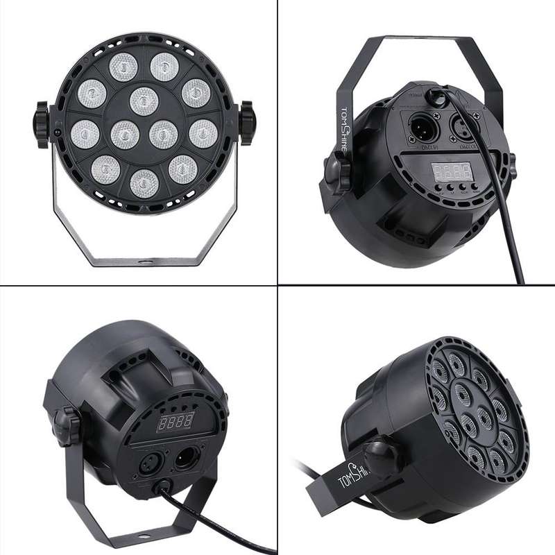 LED Purple Light Parlight Stage Laser Light, Plug Specifications:US Plug(12 Purple Light Par Lights)