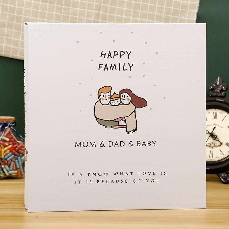 1200 Sheets Interstitial Family Photo Album(Stationary Time)