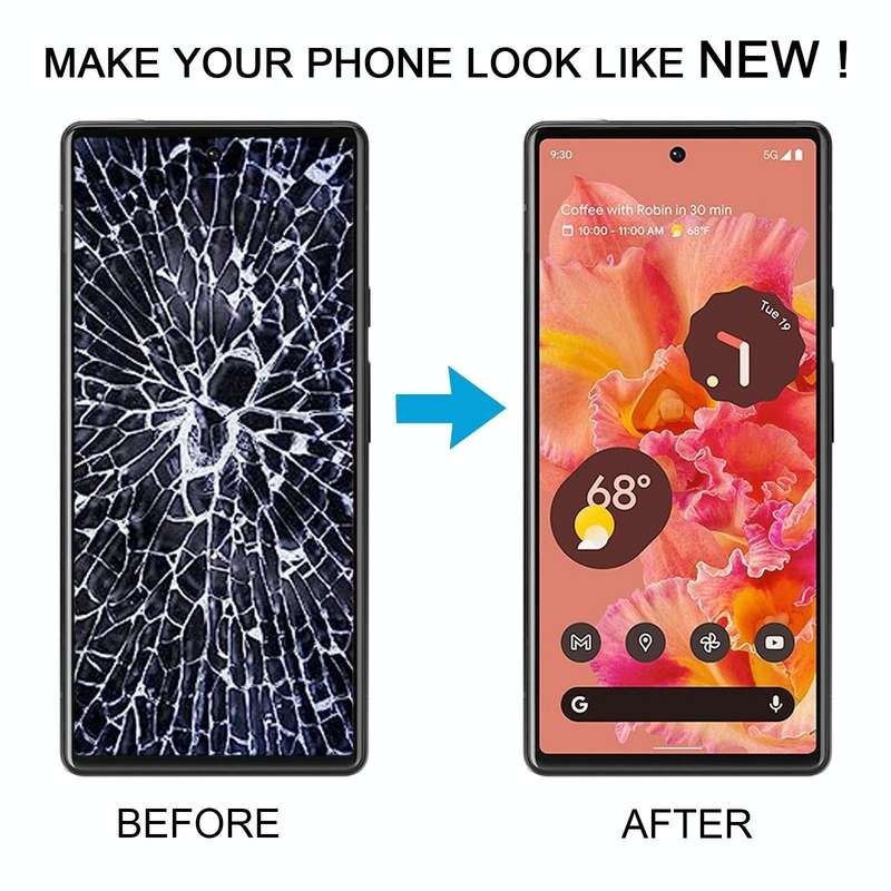For Google Pixel 6 GB7N6 G9S9B16 OLED LCD Screen Digitizer Full Assembly with Frame