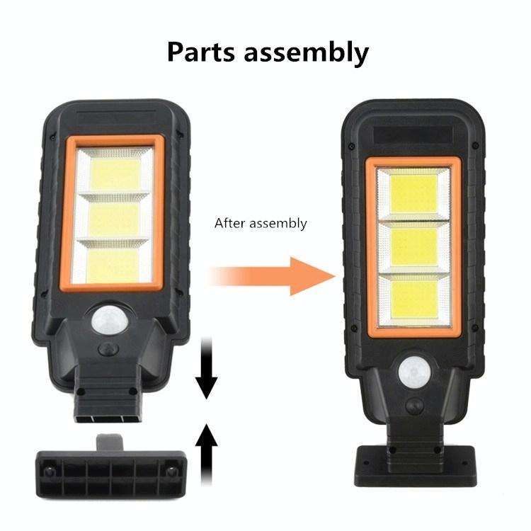 72 LED Solar Lamp Body Induction Wall Lamp LED Outdoor Waterproof Lighting Street Lamp(Green Edge)