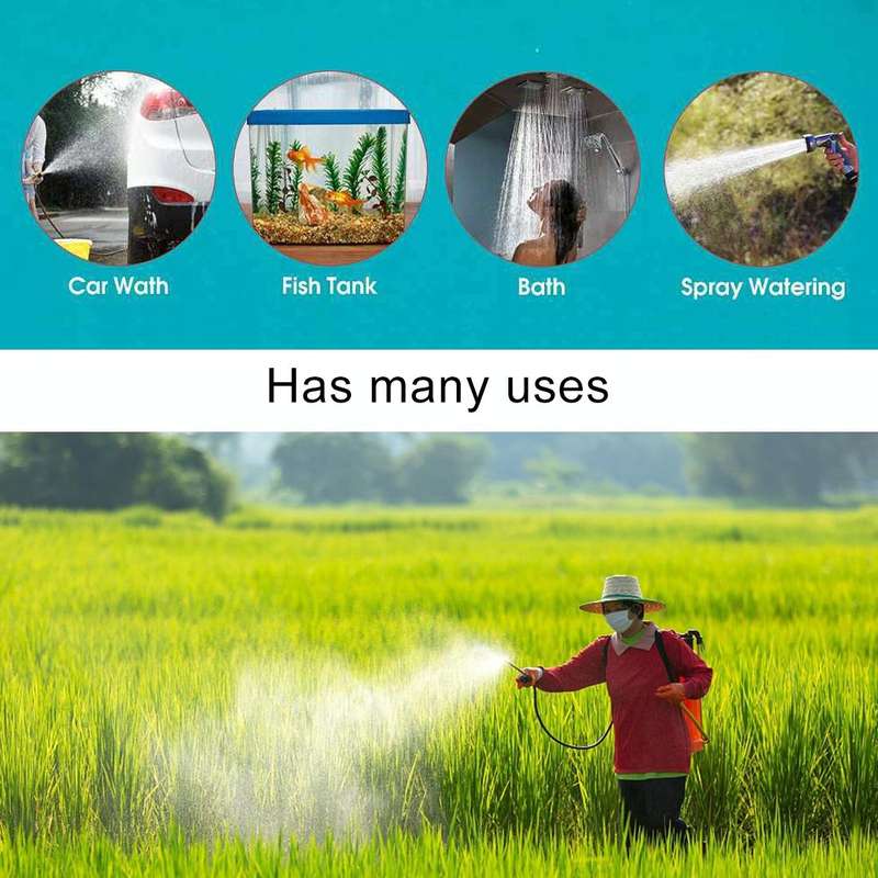 DC48V 100W Reflux Double Thread Positive Pump Diaphragm 8L Atomizing Spray Water Pump for Car Was...