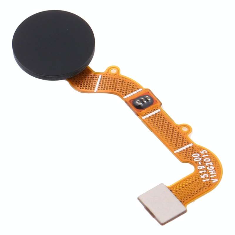 Fingerprint Sensor Flex Cable for Xiaomi Redmi 9 M2004J19G M2004J19C (Black)