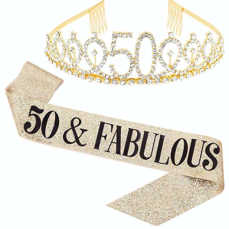 WM-02 Crystal Diamond Birthday Party Wedding Updo Crown, Color: Gold 50