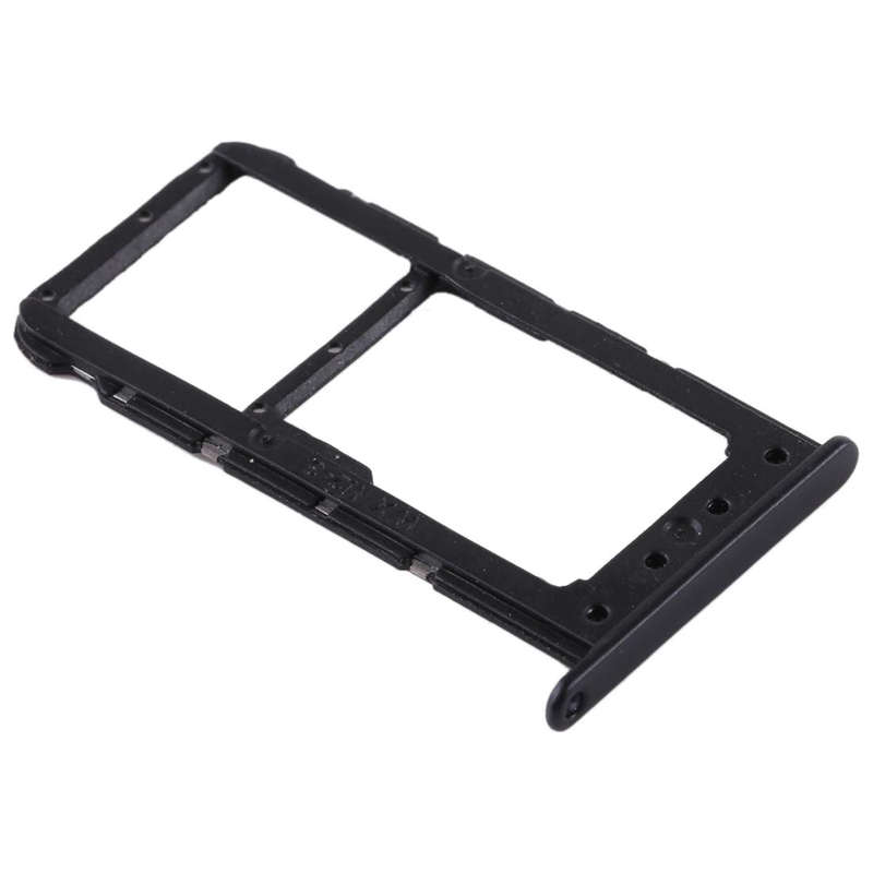 SIM Card Tray + SIM Card Tray / Micro SD Card for Huawei Honor 9 Lite(Black)
