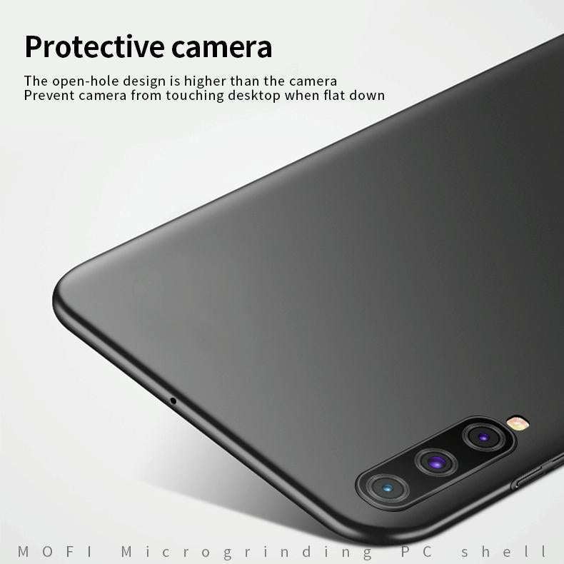 For Galaxy A70 MOFI Frosted PC Ultra-thin Hard Case(Rose gold)