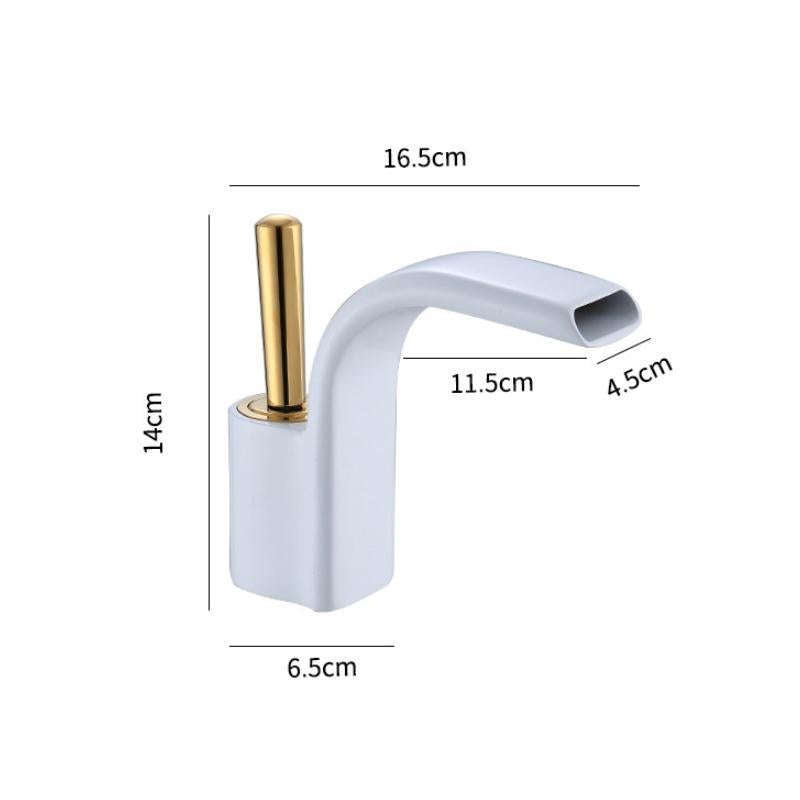 Bathroom All Copper Basin Hot And Cold Water Faucet, Specification: Antique