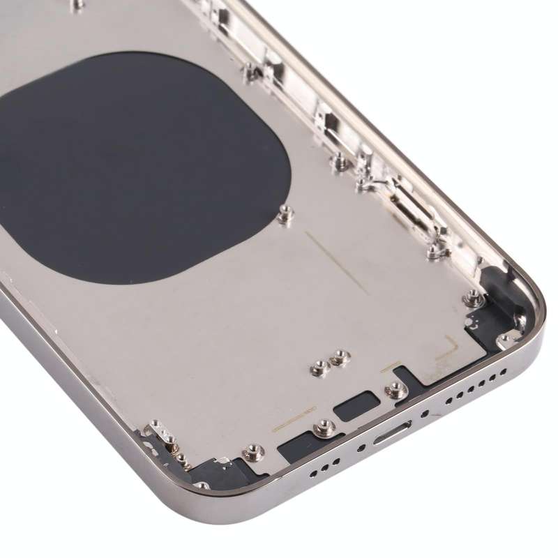 Stainless Steel Material Back Housing Cover with Appearance Imitation of iP13 Pro for iPhone XR(B...