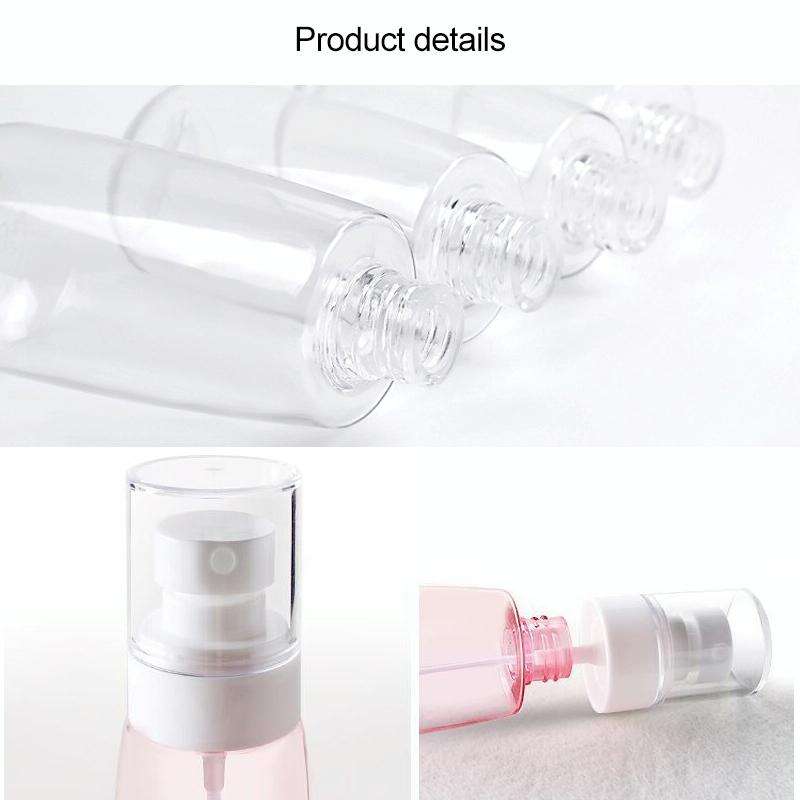 10 PCS Portable Refillable Plastic Fine Mist Perfume Spray Bottle Transparent Empty Spray Sprayer...