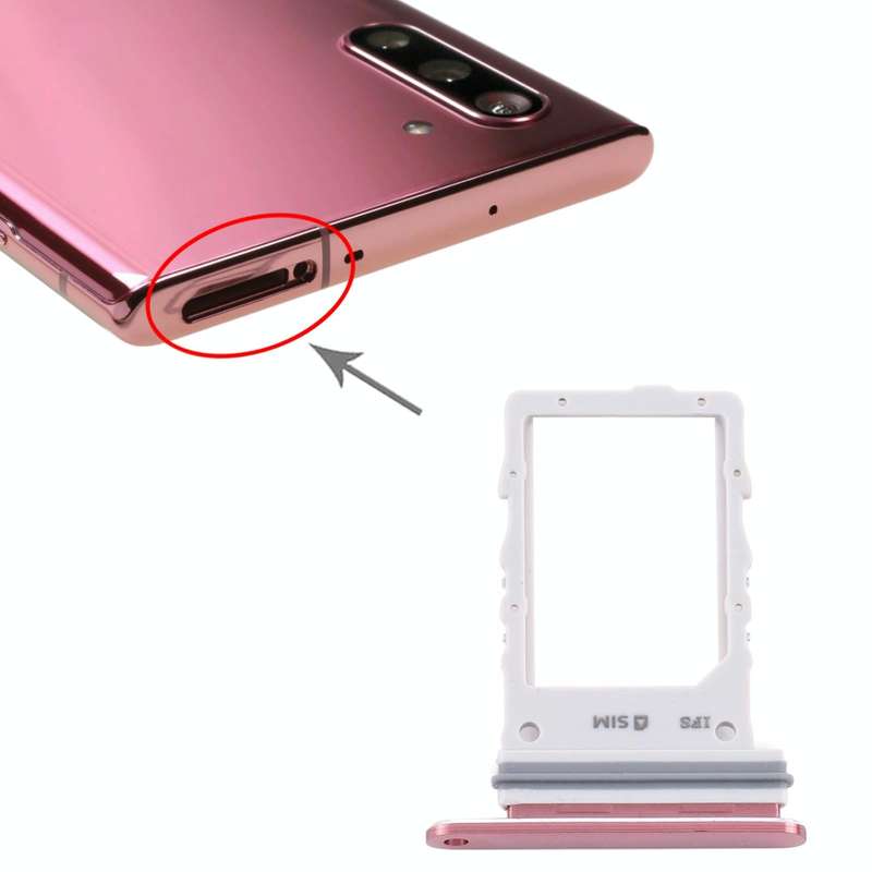 For Samsung Galaxy Note10 5G SIM Card Tray (Pink)
