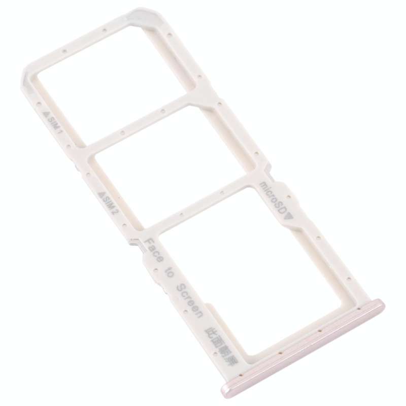 For OPPO A73 4G / F17 / A93 4G / A73 5G SIM Card Tray + SIM Card Tray + Micro SD Card Tray (Gold)