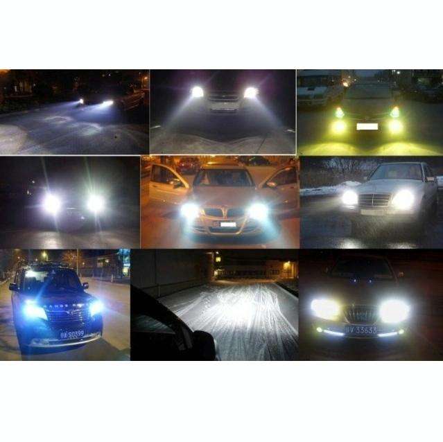 2 PCS H7 12V / 55W / 4300K / 2100lm Xenon Car Headlight Bulbs, Warm White