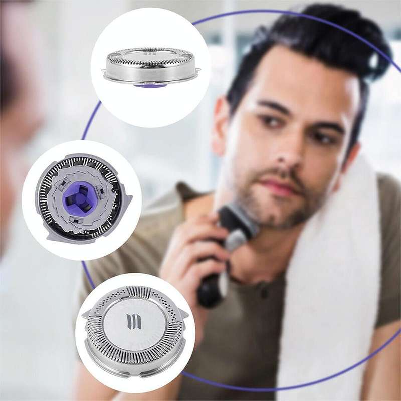 For Philips HQ8/HQ7180/HQ7140/HQ6090/HQ6075/PT860/870 Dual Shavers Head