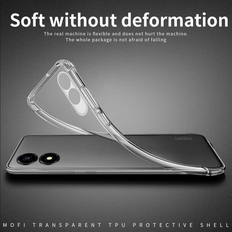 For Honor Play 40C / X5 Plus MOFI Ming Series Ultra-thin TPU Phone Case(Transparent)