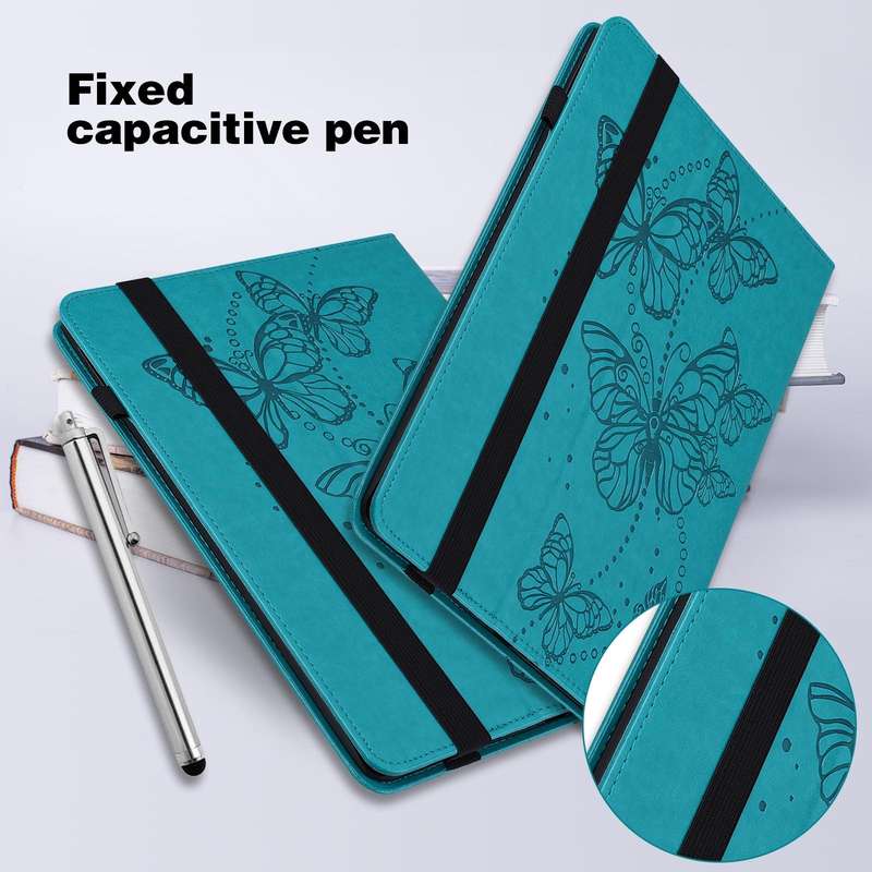 For Lenovo Tab M8 HD TB-8505F 8505X / M8 FHD 8.0 Embossed Butterfly Pattern Horizontal Flip Leath...