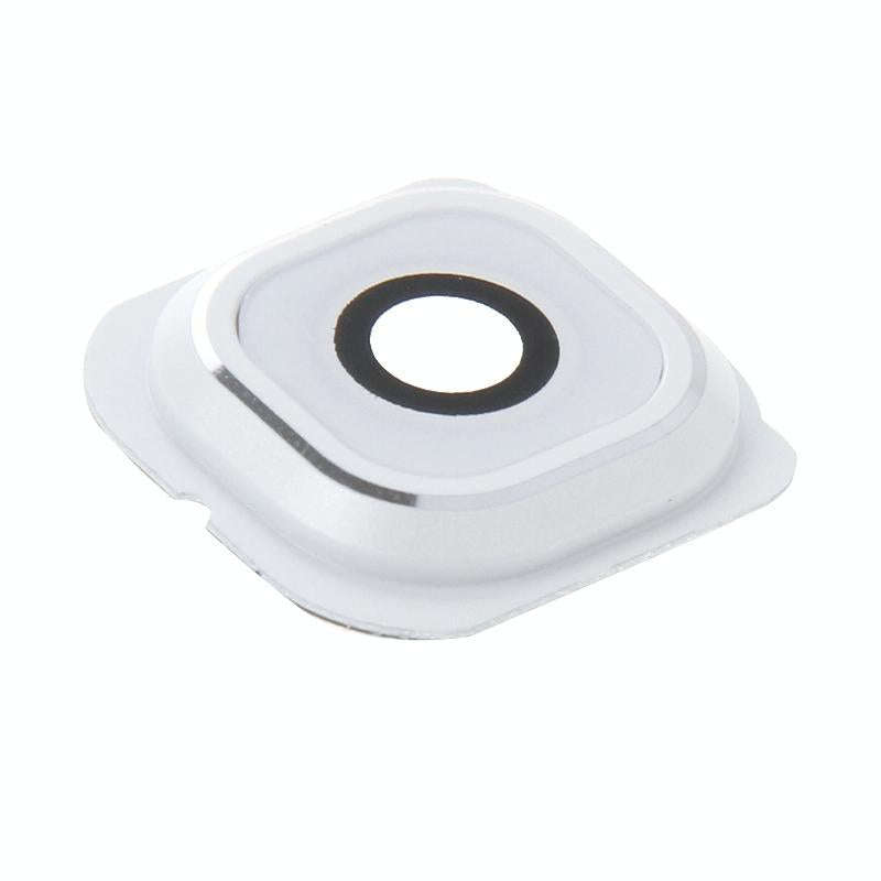 For Galaxy S6 Edge / G925 10pcs Camera Lens Cover with Sticker (White)