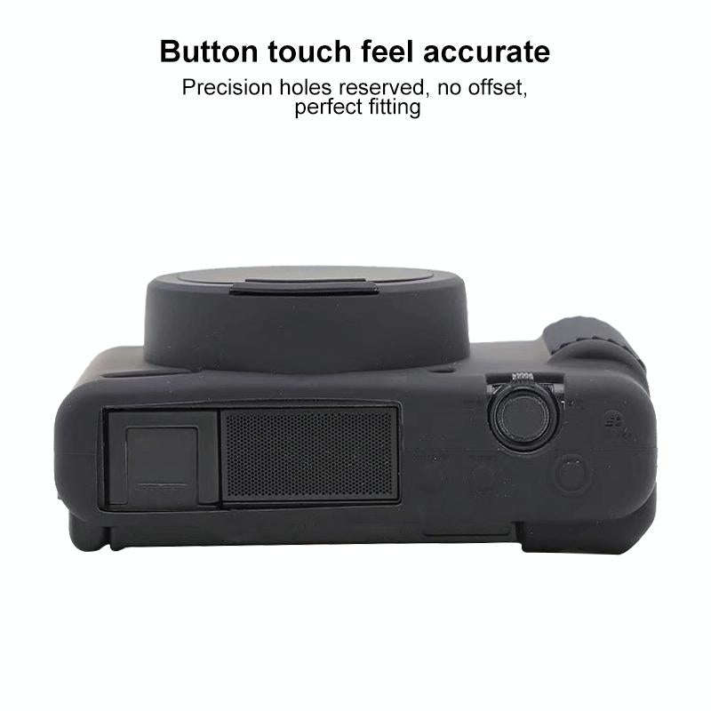 Soft Silicone Protective Case for Sony ZV-1 (White)