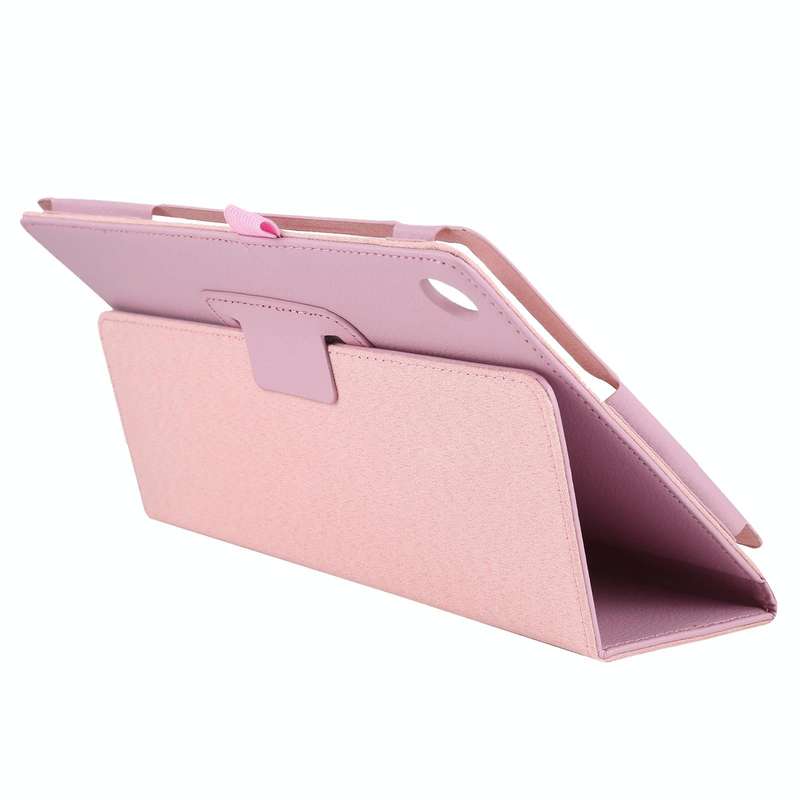 For Lenovo Tab M10 HD Litchi Texture Solid Color Horizontal Flip Leather Case with Holder & Pen S...
