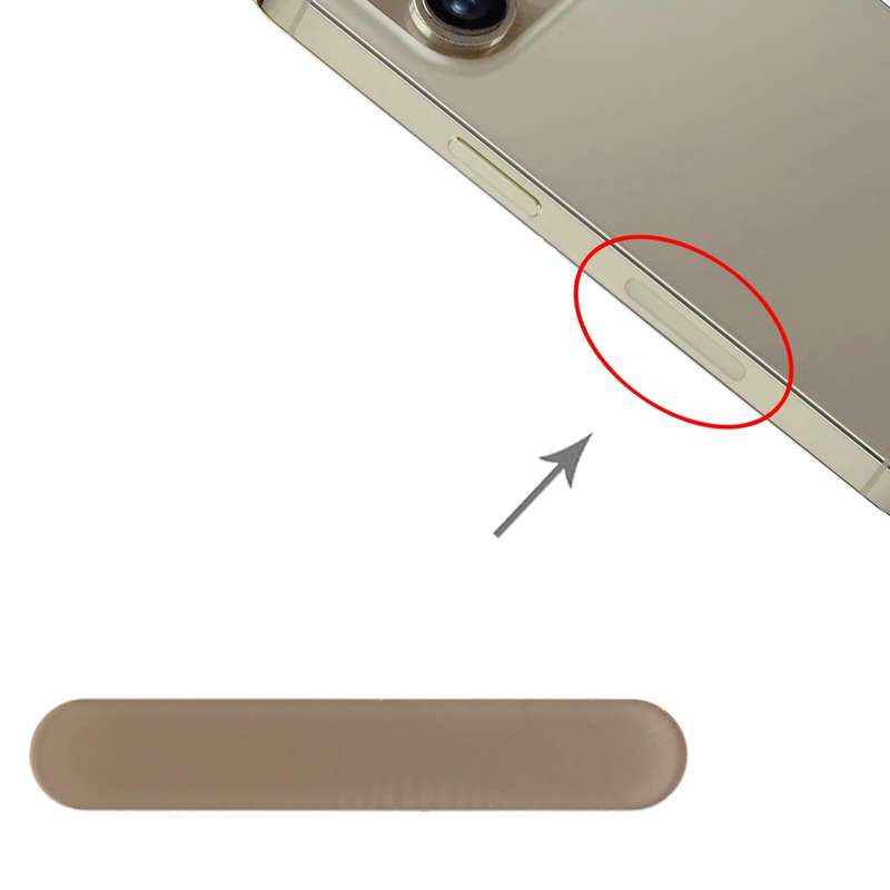 For iPhone 12 Pro / 12 Pro Max US Edition 5G Signal Antenna Glass Plate (Gold)