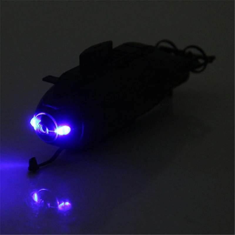 Rechargeable Mini 6-Channel Remote Submarine(Black)