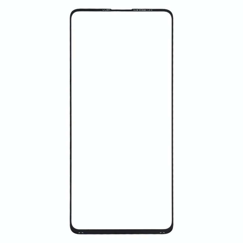 For Samsung Galaxy A51 10pcs Front Screen Outer Glass Lens (Black)