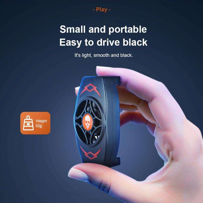 X-13 Snap-type Silent Cold Wind Mobile Phone Radiator for Mobile Phones within 90mm Width