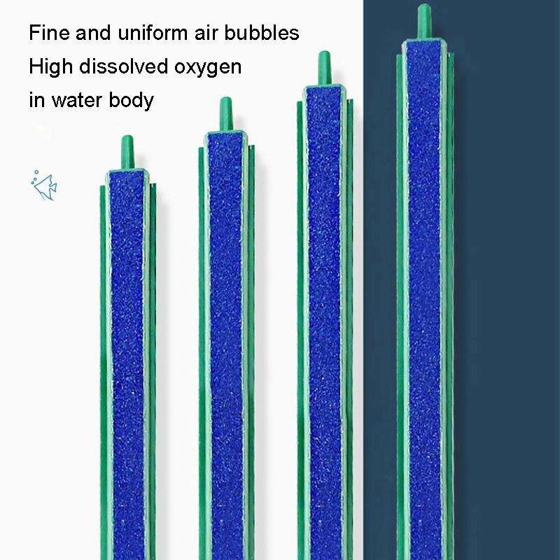 Single Head 18 inch Oxygenation Pump Aeration Tube Bubble Wall Fish Tank Decorative Air Strip Sto...